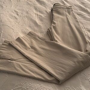 Bebe Beige Pants with Zipper detail!
